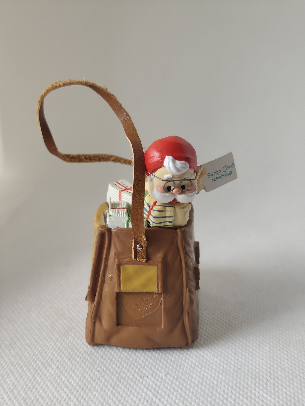 3/$20💗1988 Enesco NORTH POLE DEADLINE Christmas Ornament
